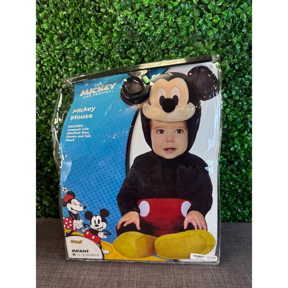 Disney Toddler Mickey Mouse Costume Mickey and Friends Size 12 to 18 Months - Picture 2 of 13